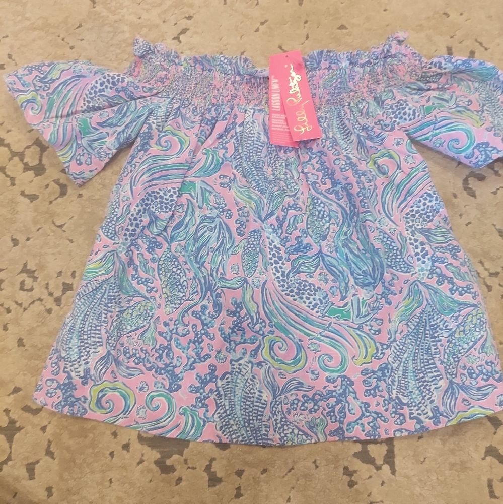 Lilly Pulitzer off shoulder top